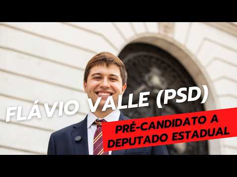Flávio Valle pré-candidato a deputado estadual pelo PSD no RJ