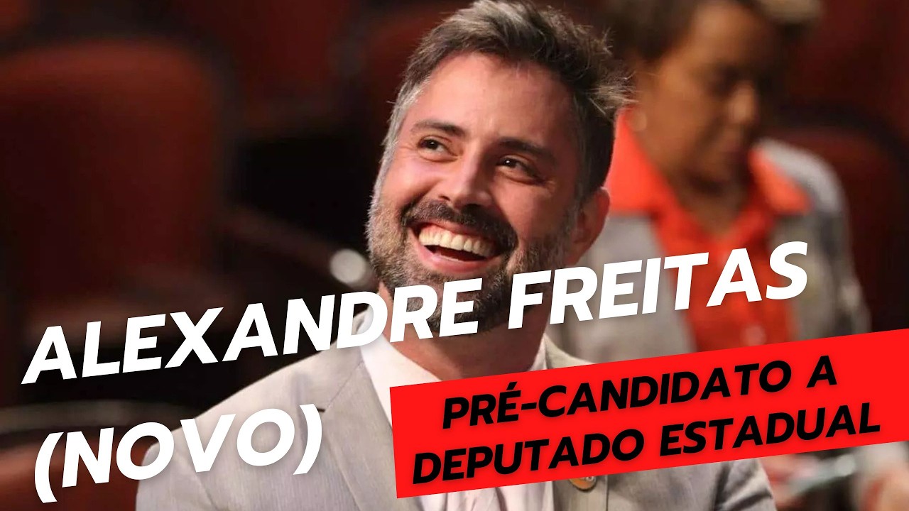 Pré-candidato do Novo ao legislativo estadual: quem é Alexandre Freitas