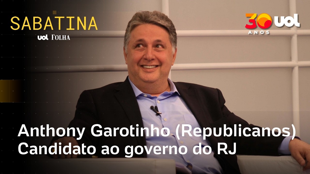 Garotinho em sabatina: propostas e polêmicas para o Governo do RJ