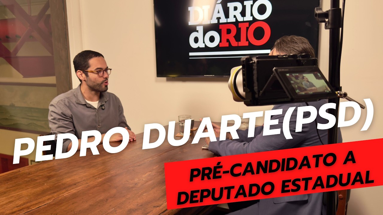 Pedro Duarte pré-candidato a deputado estadual: o que ele propõe para o Rio?